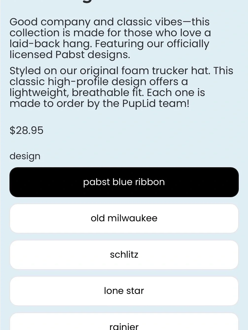 Puplid pbr trucker